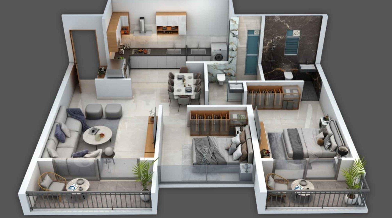 ADG-Glory-2-BHK-Unit-Plan