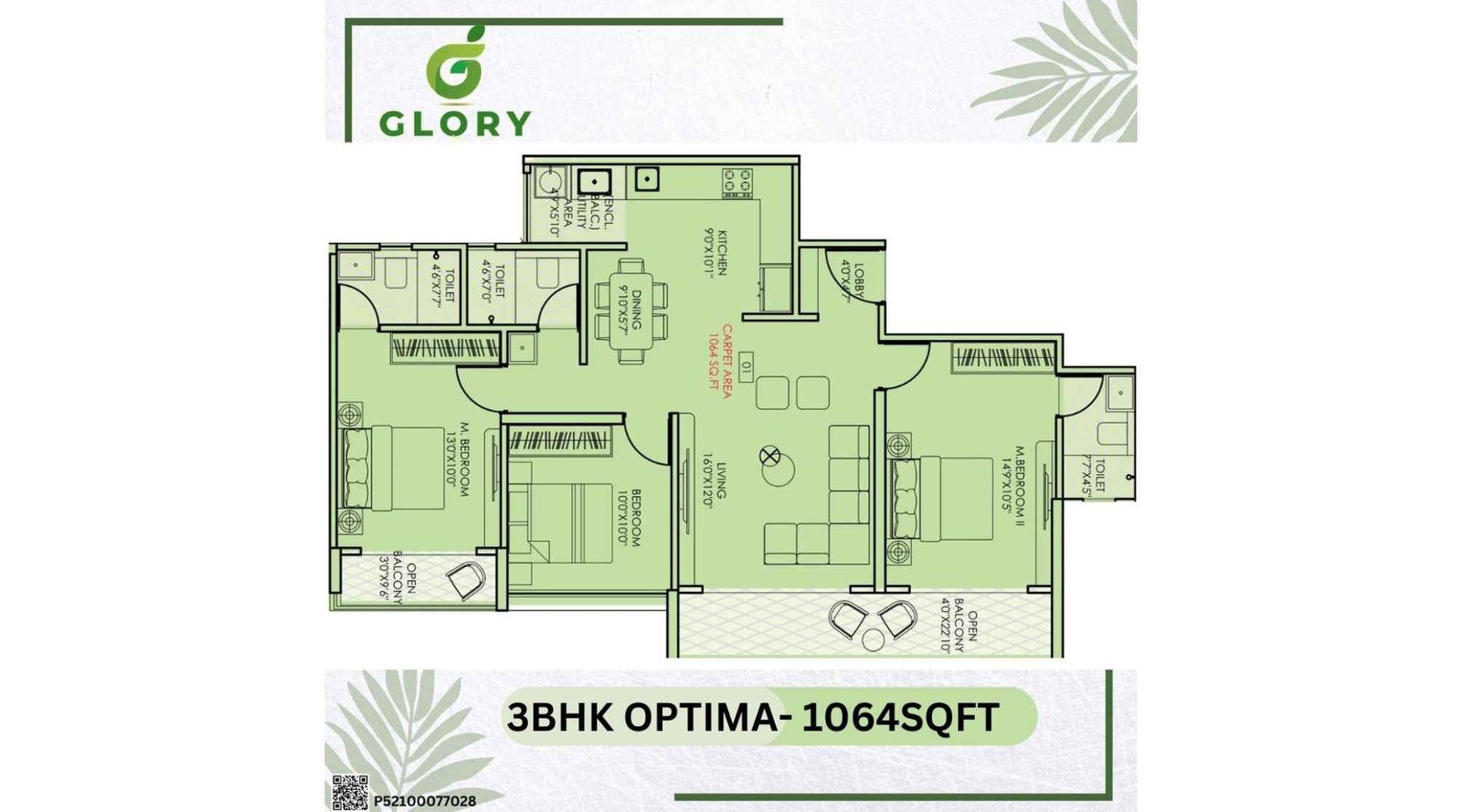 ADG-Glory-3-BHK-Optima-1064-Sqft